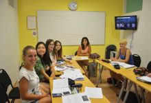 Durante el curso de francés